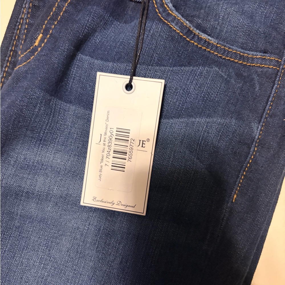 Judy Blue Dark Blue Women Jeans - Picture 2 of 4